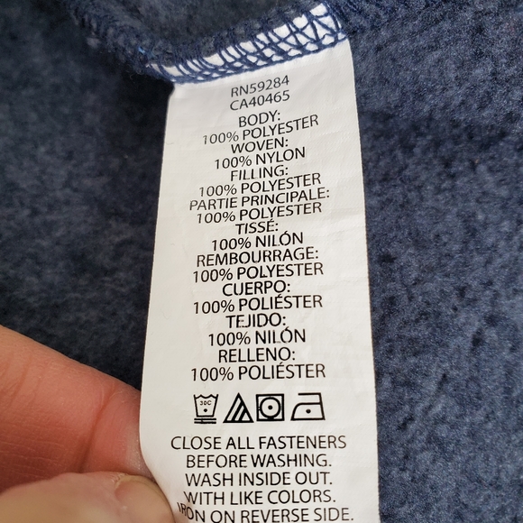 The Children's Place Sweater Fleece Trail Jacket XXL - Picture 6 of 6